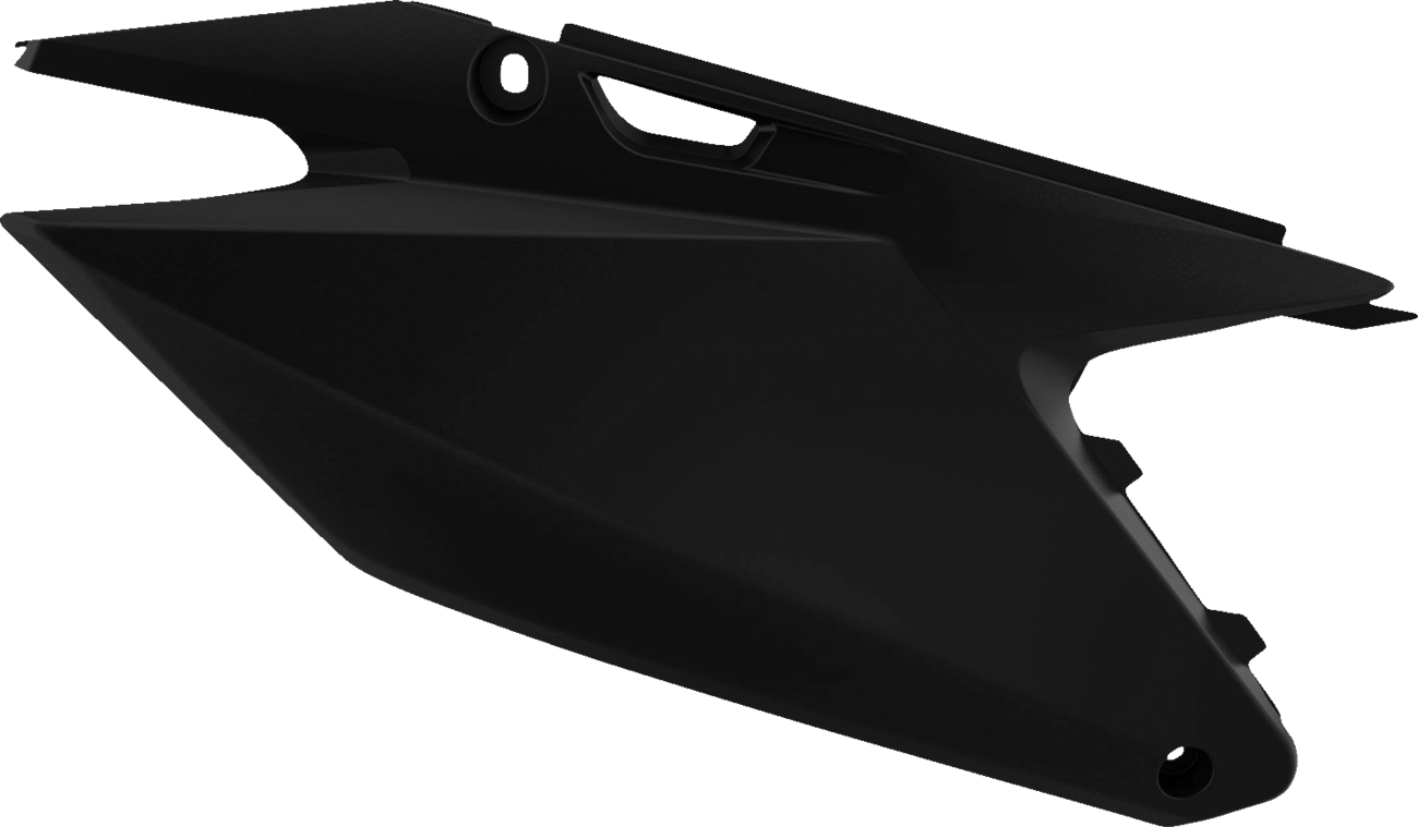 Polisport Side Panels - '19 RMZ Restyle - Black - RM 125/250 2001-2007 Suzuki RM125 / 2008-2008 Suzuki RM 125 / 2001-2008 Suzuki RM250