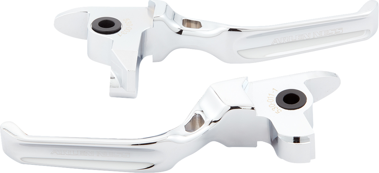 Arlen ness Method Lever Set - Chrome Harley Davidson