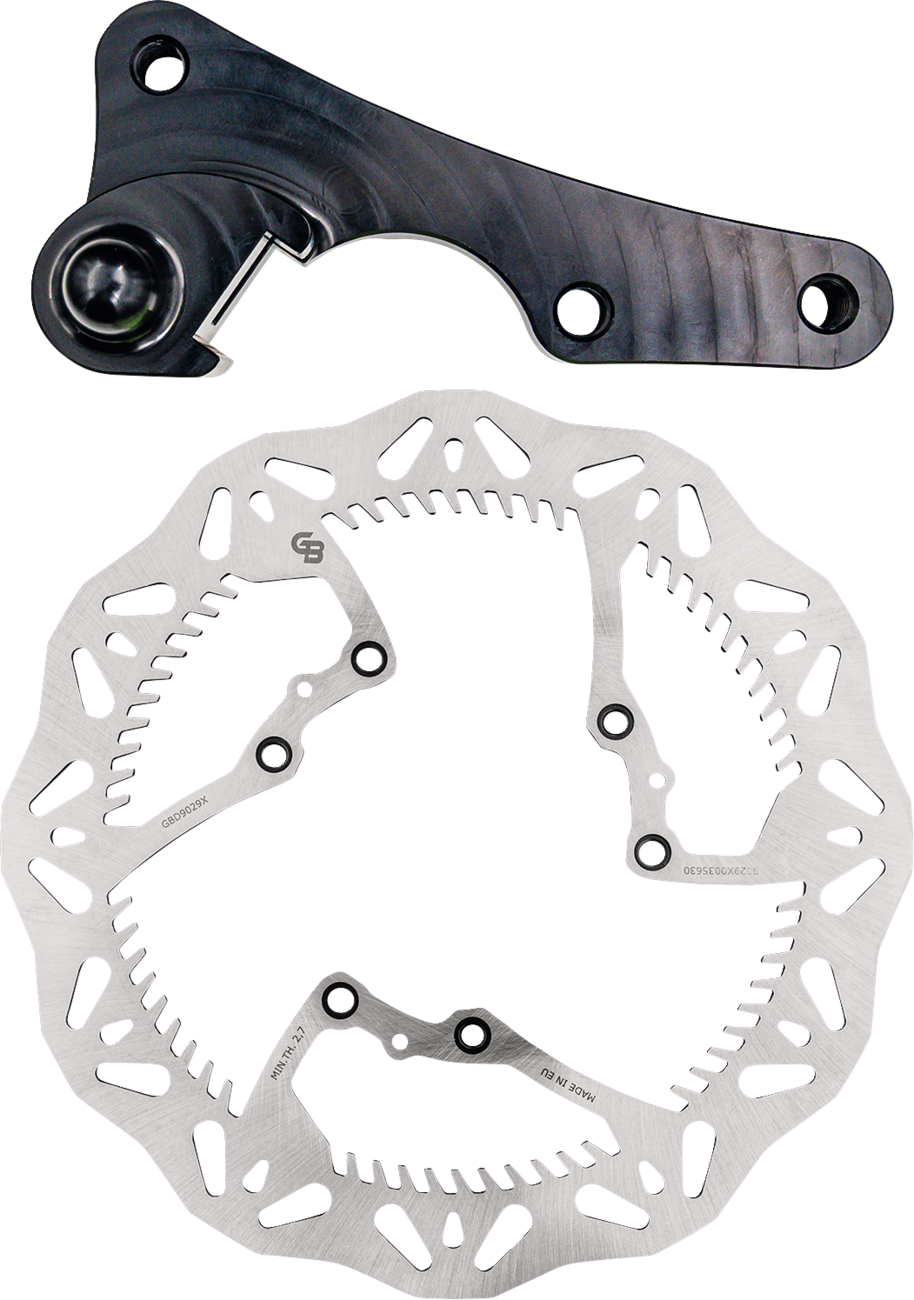 GBRAKES Wave® Brake Rotor Kit With Bracket