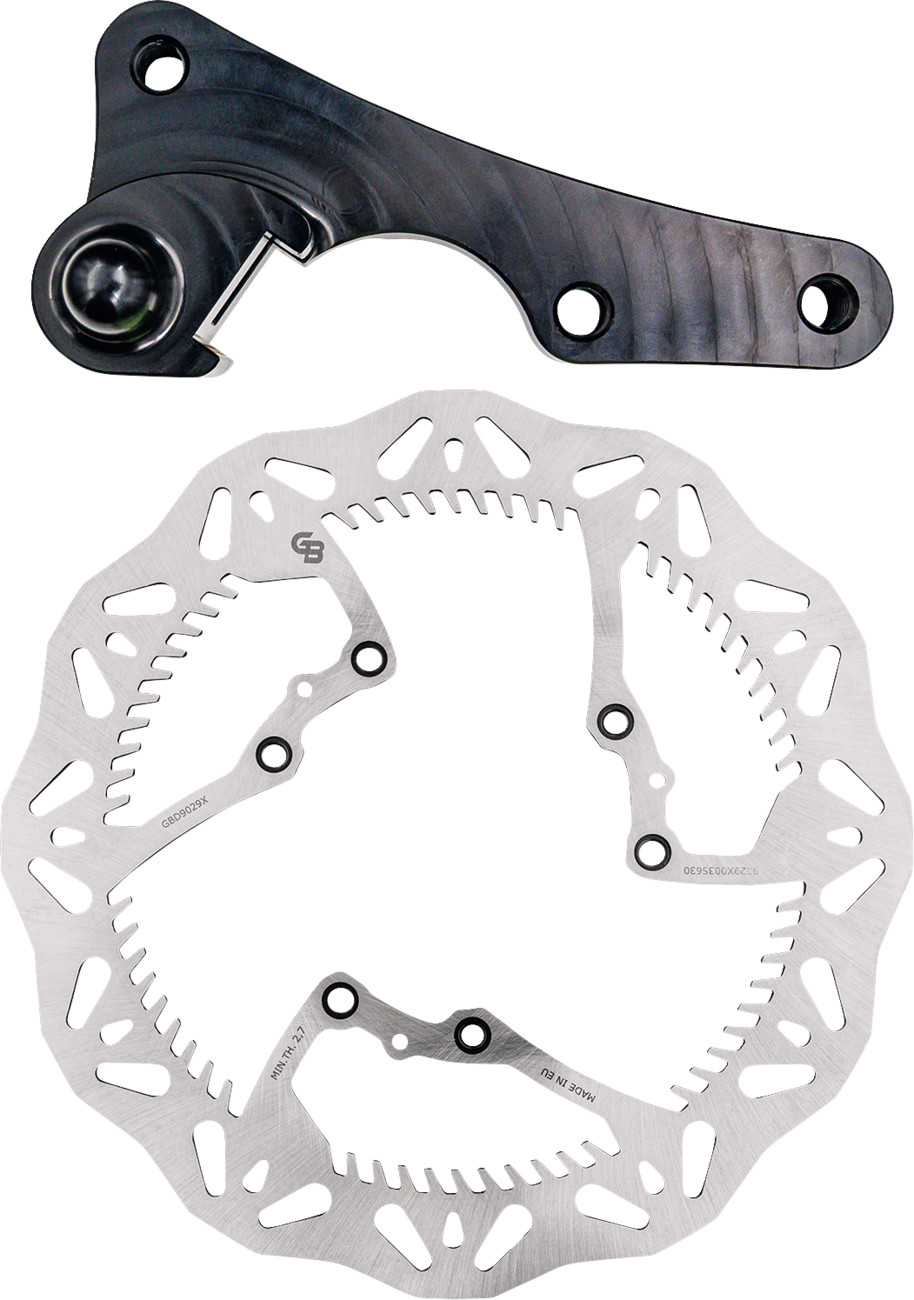 GBRAKES Wave® Brake Rotor Kit With Bracket