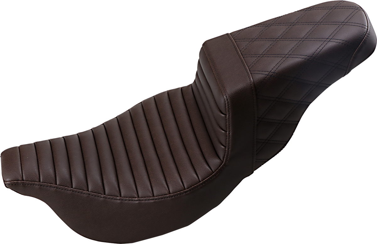 Saddlemen Step-Up TTR Tuck and Roll Seat For Harley Touring 2008-2025