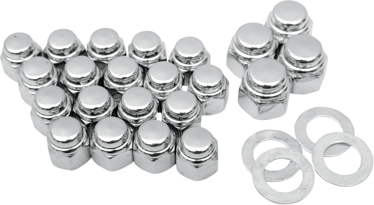 COLONY Chrome Cap Nut Kit