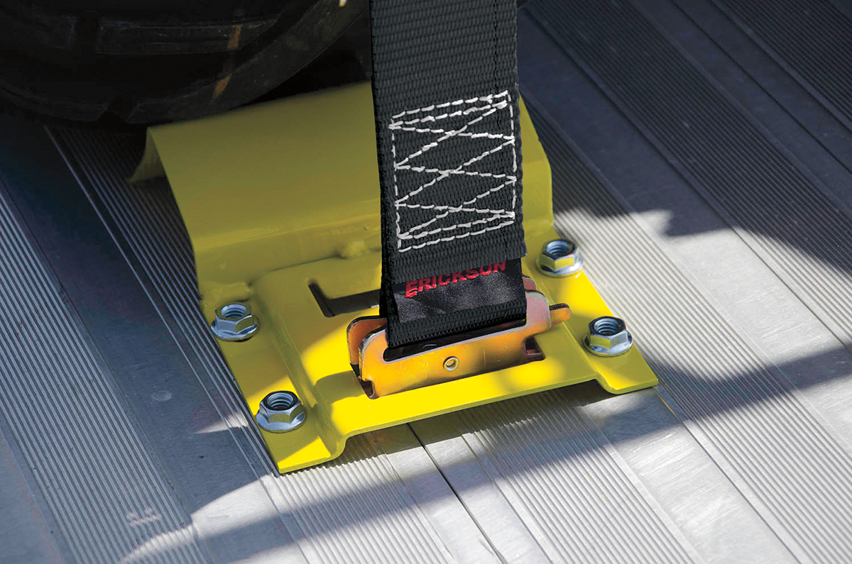 Wheel Chock and Tie-Down Strap Kit