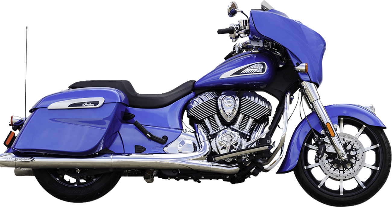 S&S Cycle Fishtail Slip-Ons For Indian Touring 2014-2025
