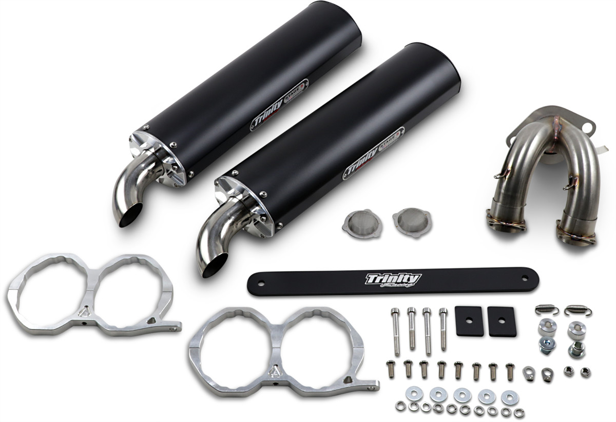 Trinity Racing Stage 5 Slip-On Exhaust Polaris RZR XP / XP 4 1000 2015-2023