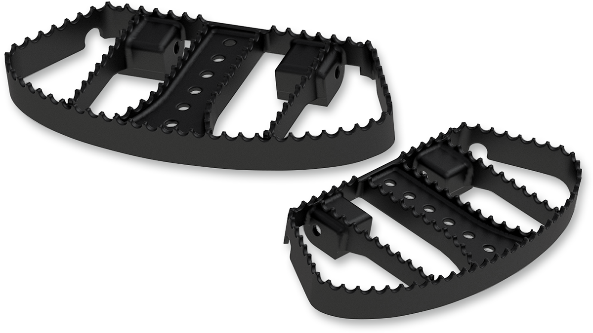 Burly MX Passenger Floorboards For Harley Touring 1993-2025