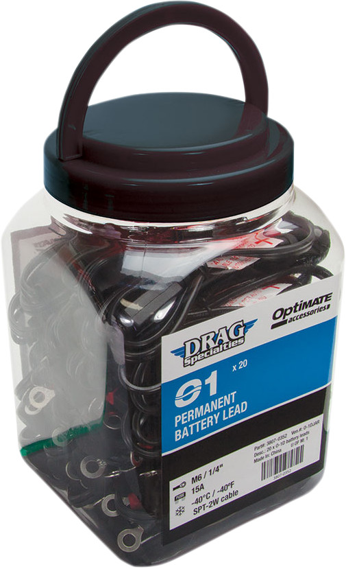 TECMATE OptiMate™ Permanent Battery Lead O-01