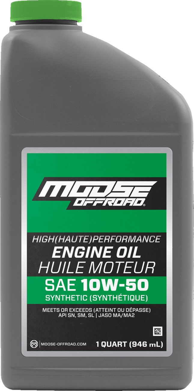 MOOSE OFFROAD 10W-50 Synthetic Engine Oil