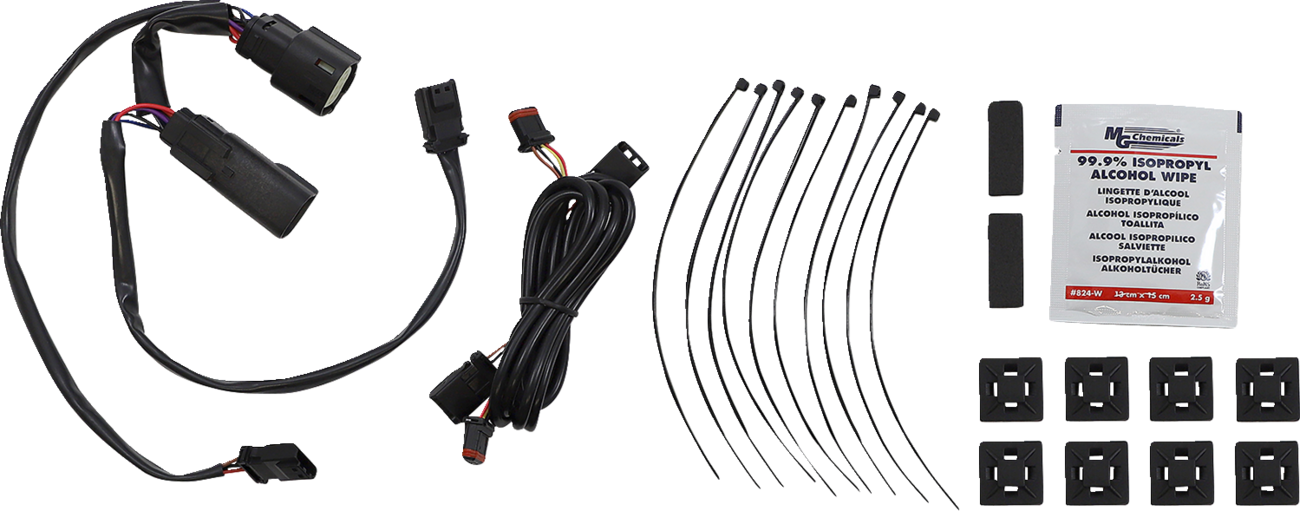 CUSTOM DYNAMICS Saddlebag Latch Dual Color Accent Lights