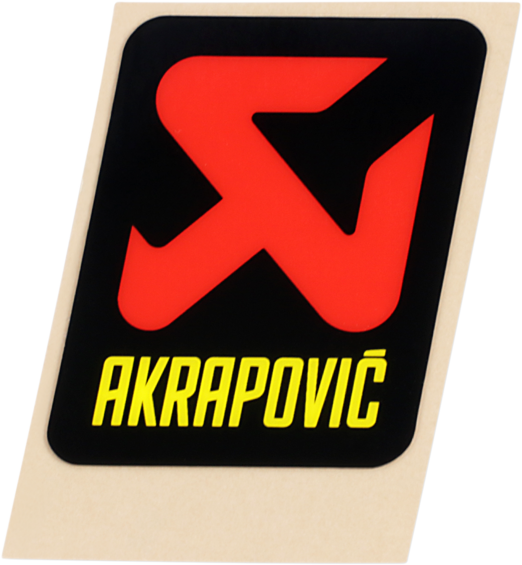 AKRAPOVIC General Replacement Sticker