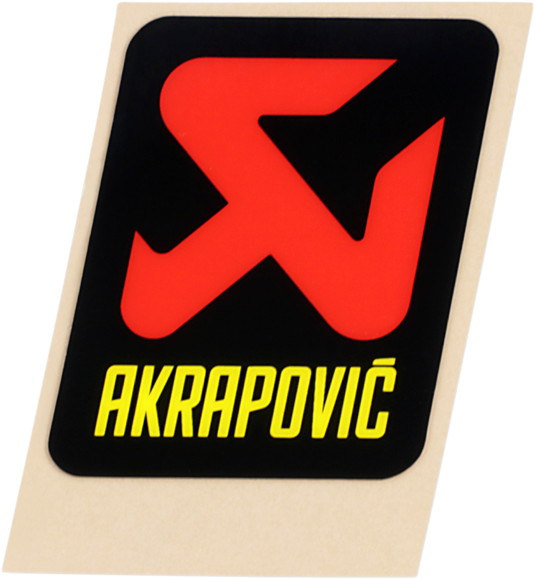 AKRAPOVIC General Replacement Sticker