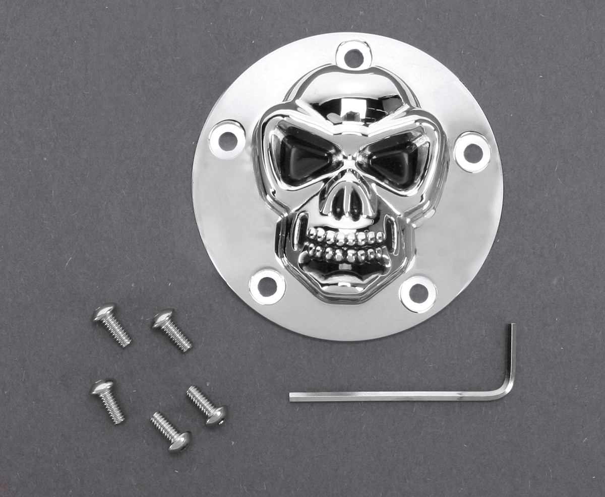 Drag Specialties 3-D Skull Points Cover