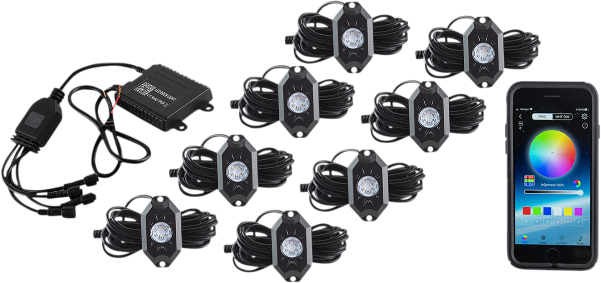 MOOSE OFFROAD LED Rock Light Kit