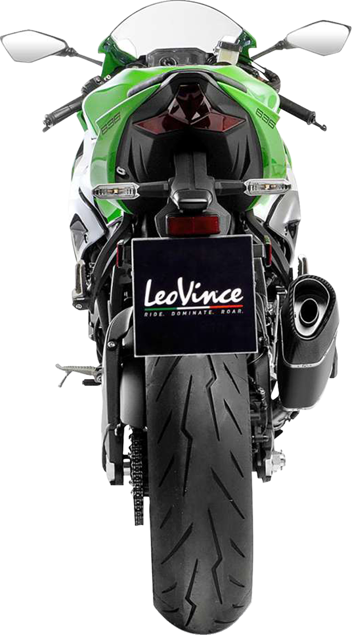 LEOVINCE LV-14 R Black Edition Slip-On Muffler