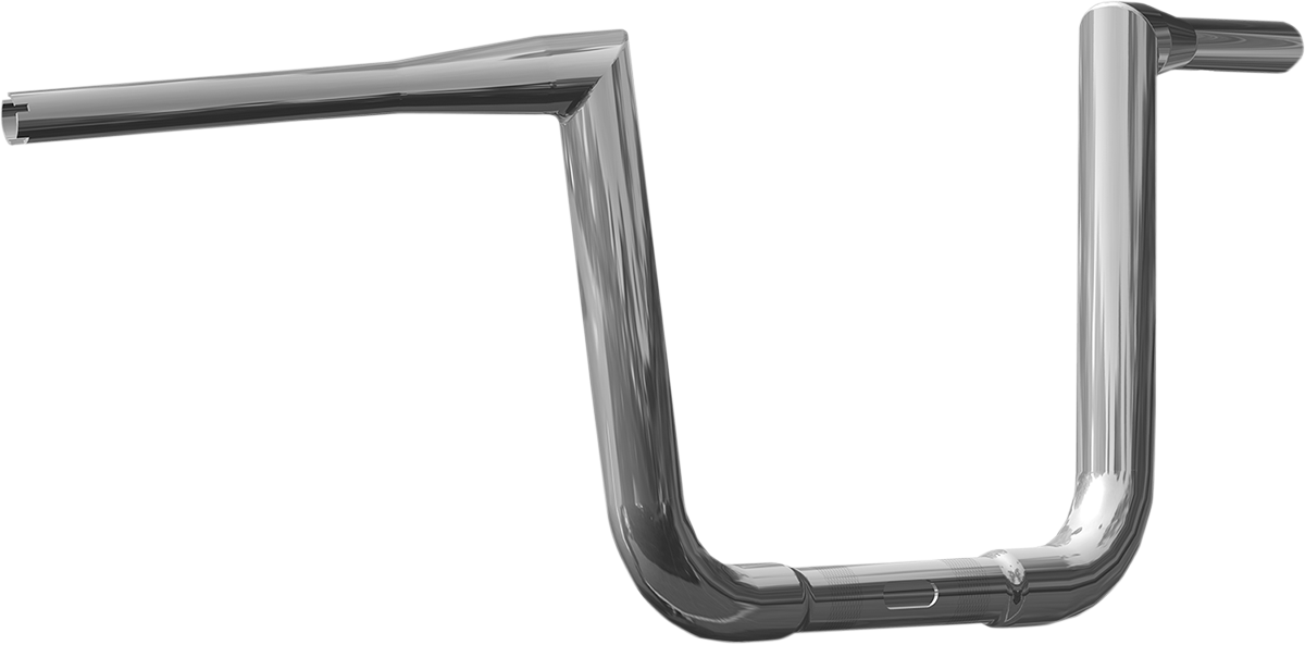 Khrome werks Buck-50 Handlebar - FLT - 10" - Chrome Harley Davidson