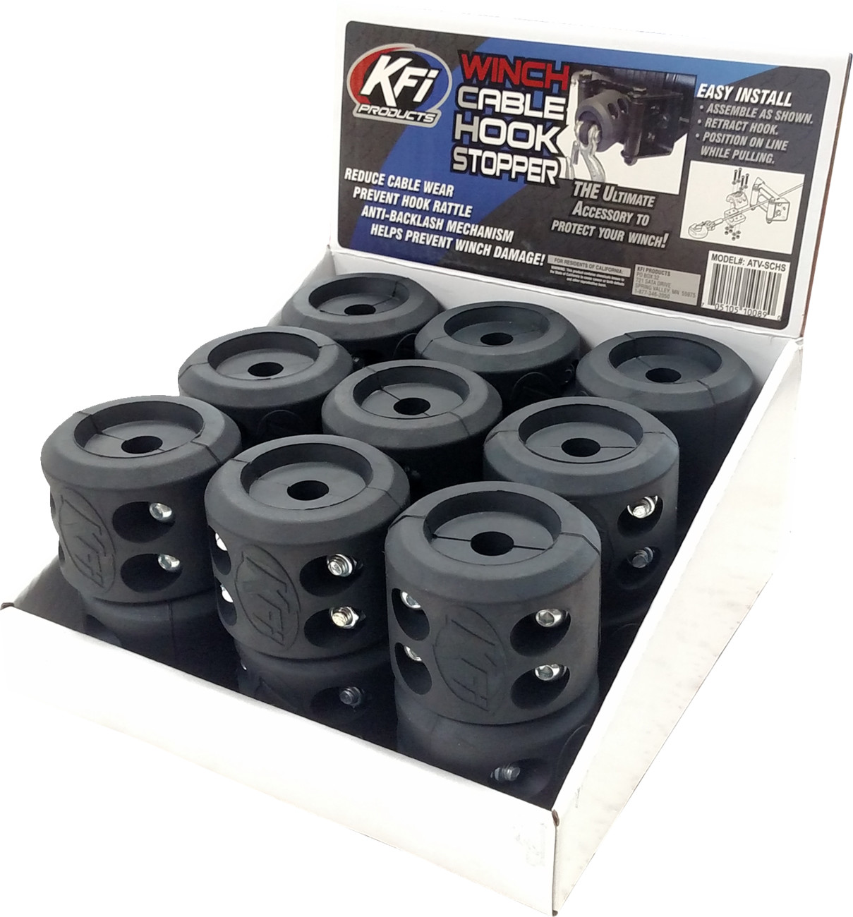 KFI PRODUCTS Winch Cable Stopper