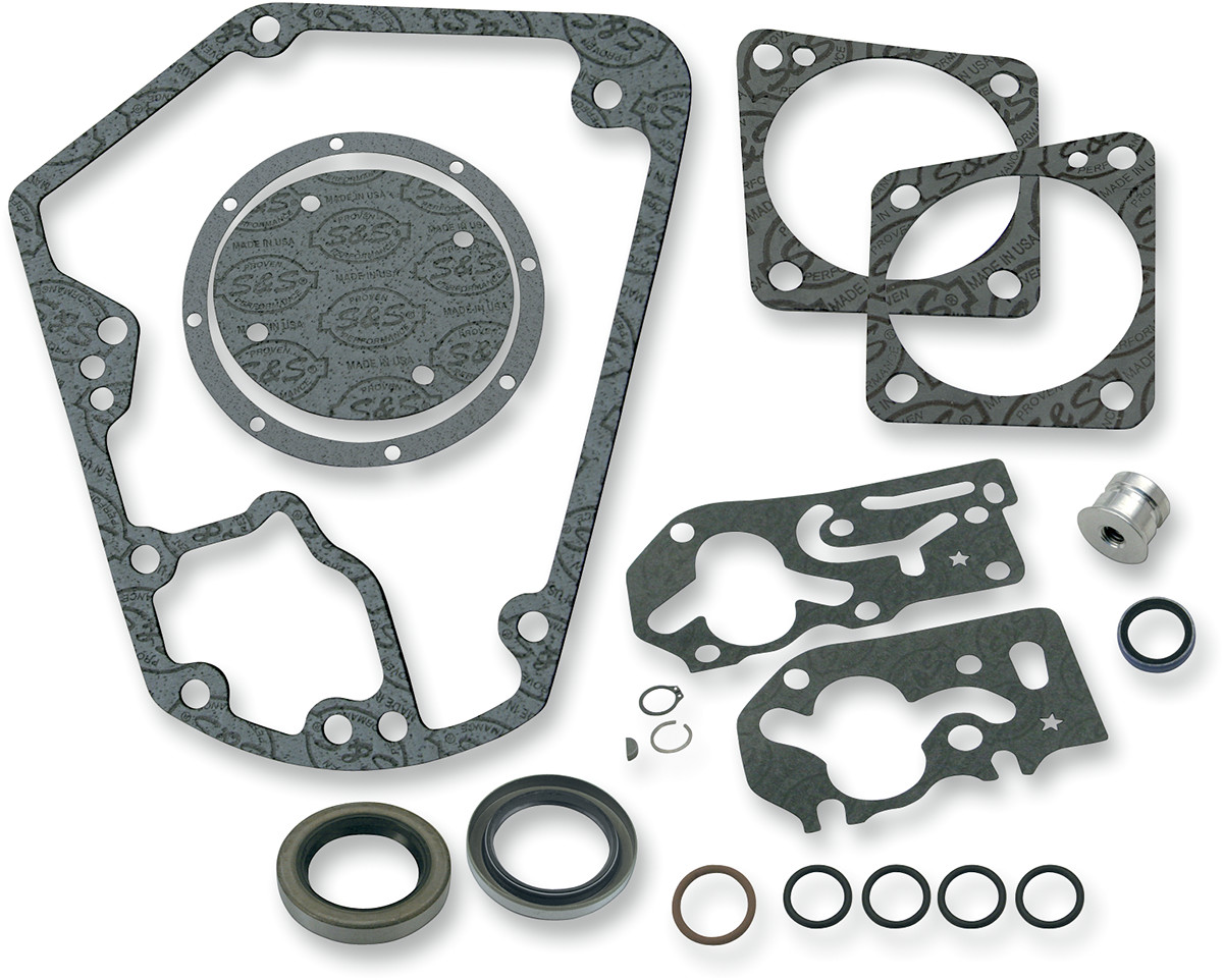 S&s cycle Lower End Gasket Kit - 4" and 4.125" Super Side Winder Plus