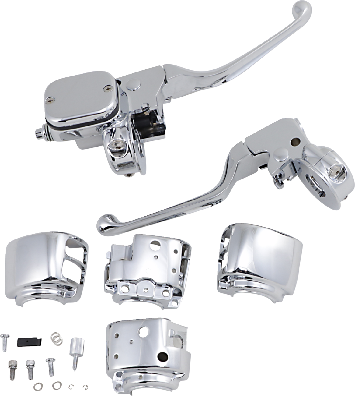 DRAG SPECIALTIES Handlebar Control Kit with Mechanical Clutch