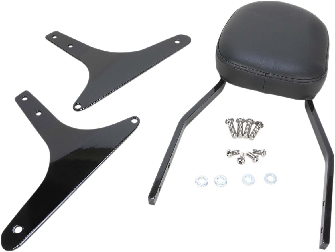 Cobra Standard Square Sissy Bar with Pad For Harley Softail 2006-2017