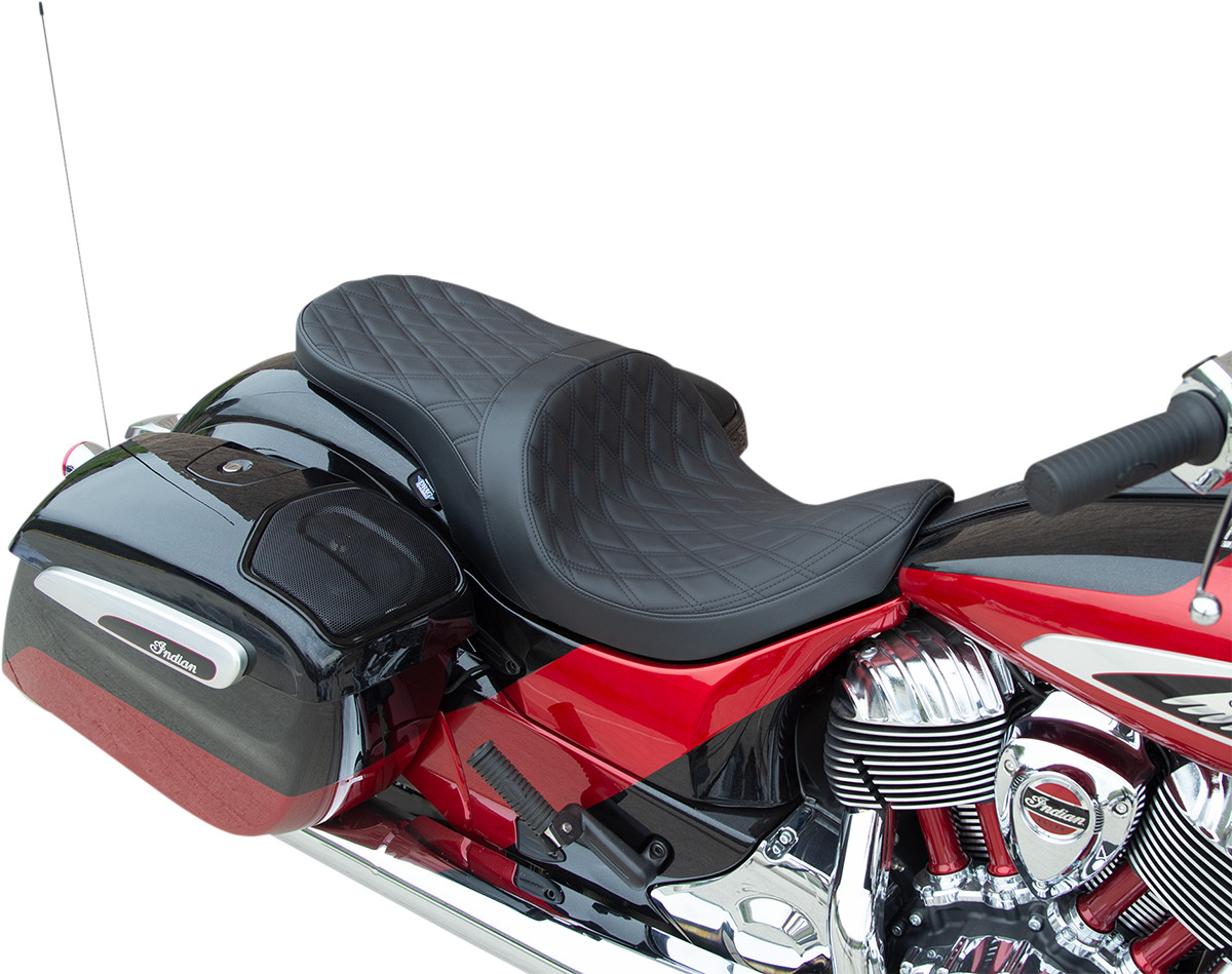 Drag Specialties Low Profile Forward Touring Seat For Indian 2014-2026
