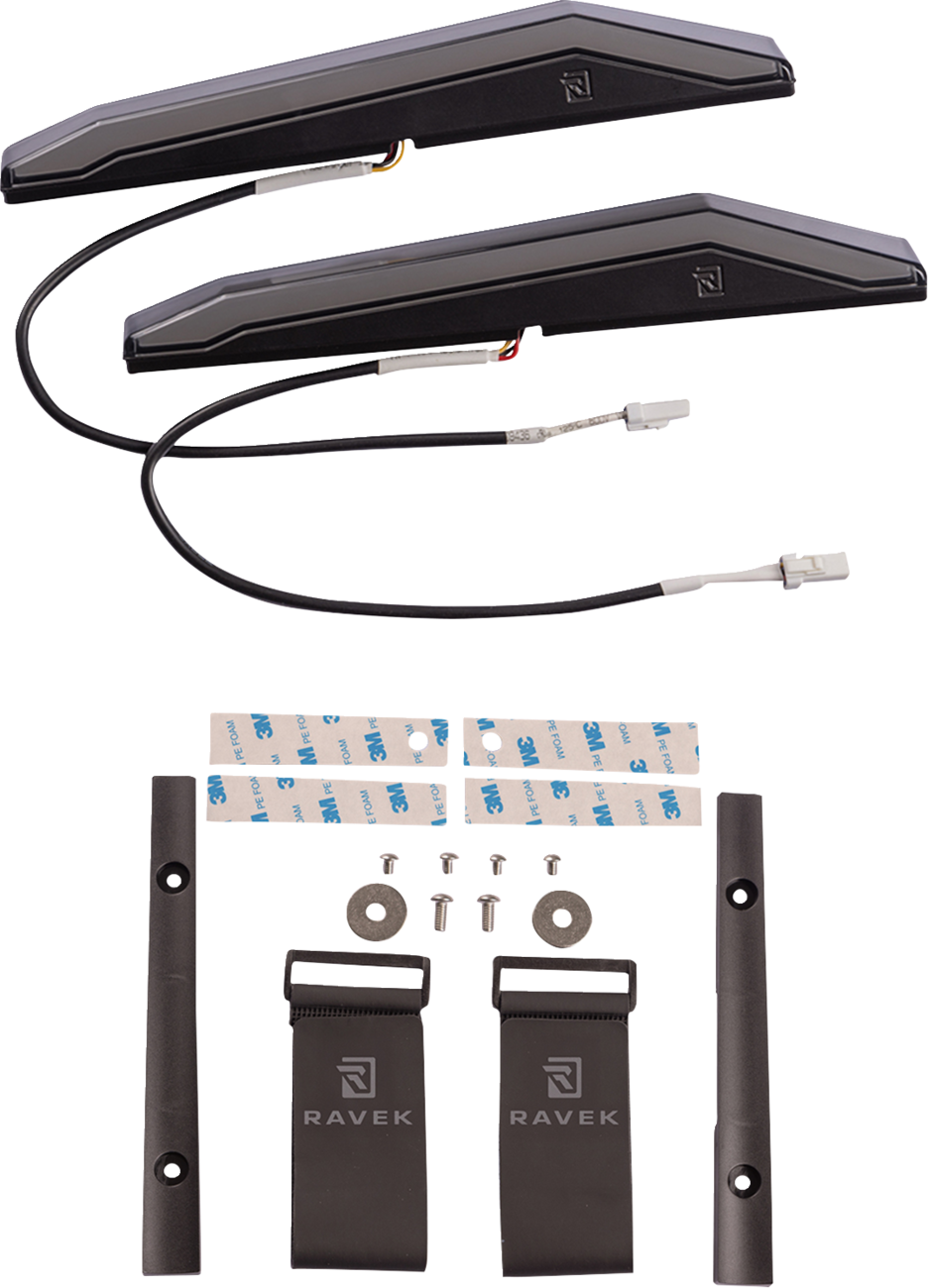 Ravek Apex Lights™ - Running - Amber - Teryx 2021-2025 Kawasaki KRF1000 Teryx KRX 1000 Trail Edition