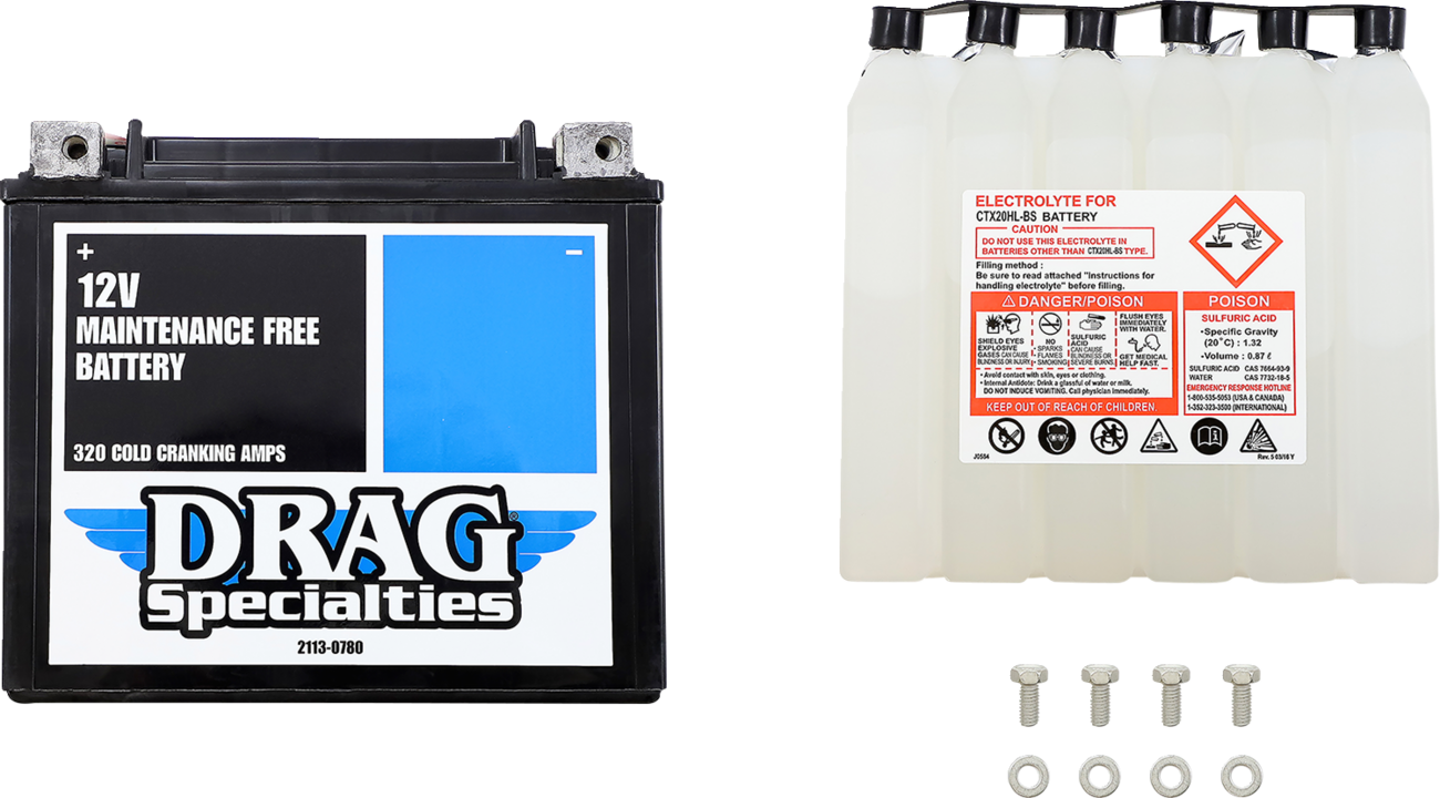 Drag specialties Battery - YTX20HBSFT Harley Davidson
