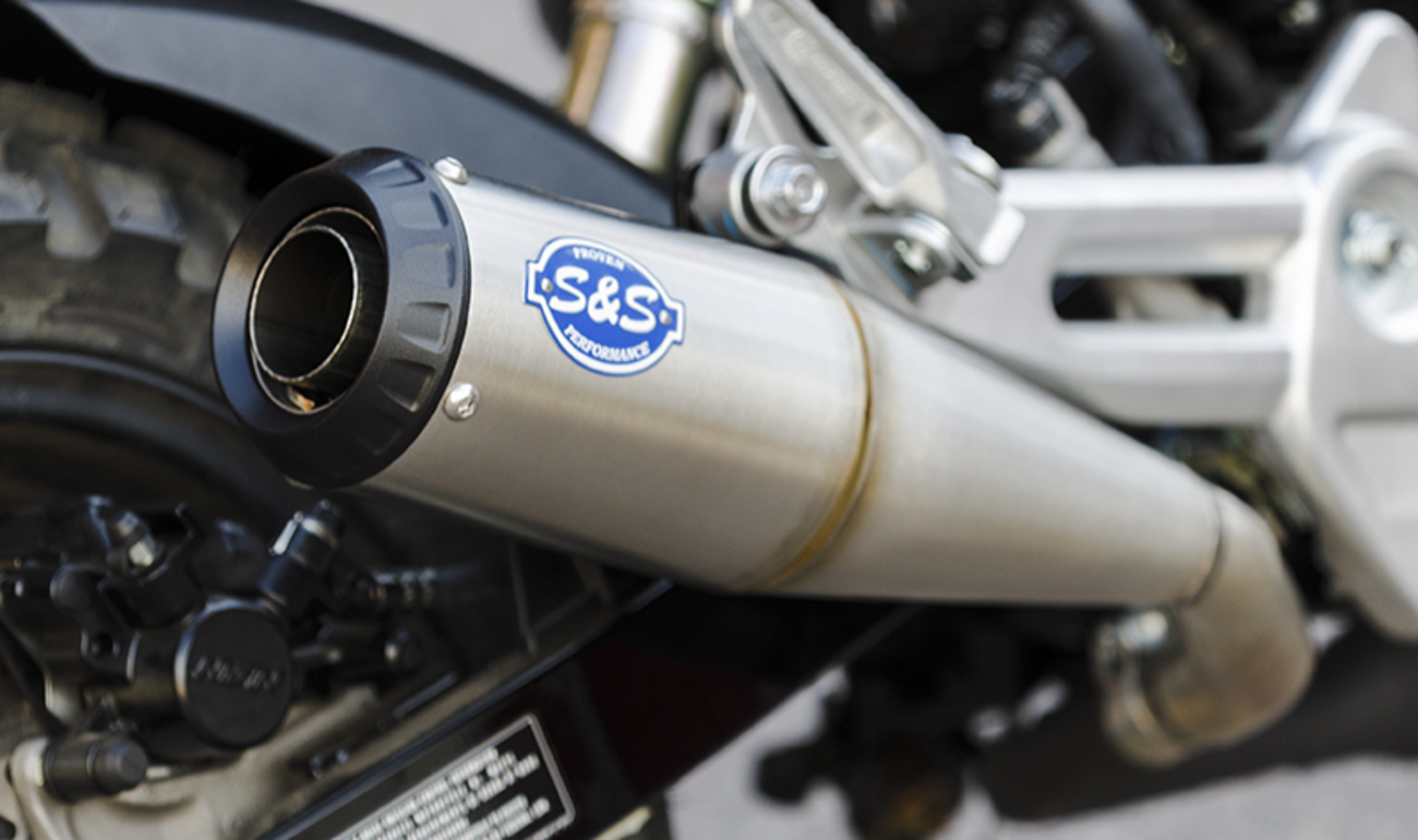 S&S CYCLE Grand National Slip-On Exhaust