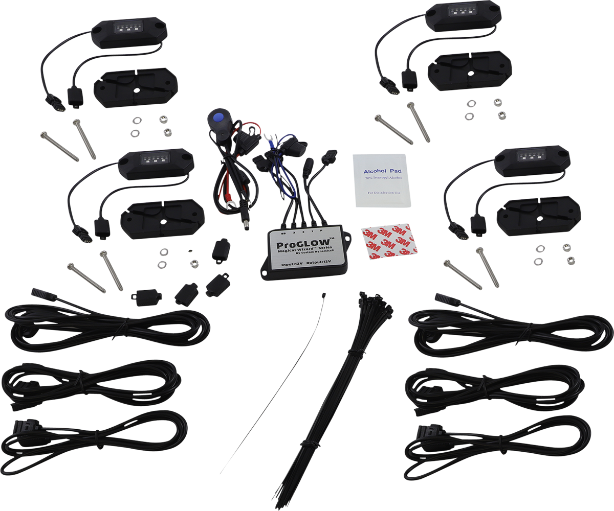 CUSTOM DYNAMICS Magical Wizards™ Rock Light Kit with Bluetooth Controller