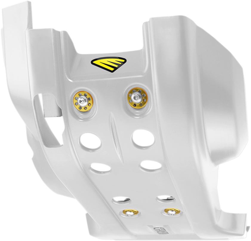 Cycra Full Combat Skid Plate - White - Husqvarna TC/TE 250/300