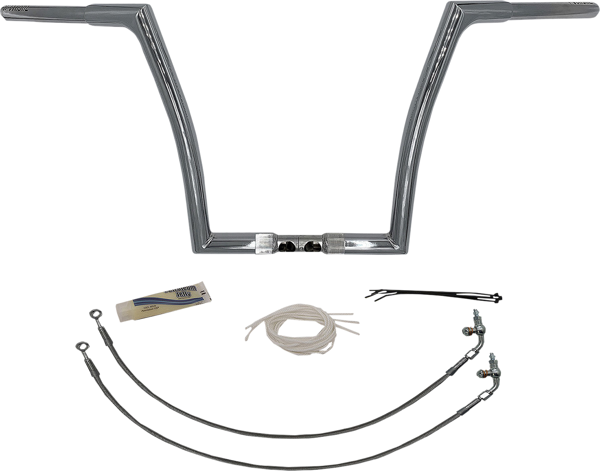 FAT BAGGERS INC. 1-1/4" EZ Install Flat Top Handlebar Kit