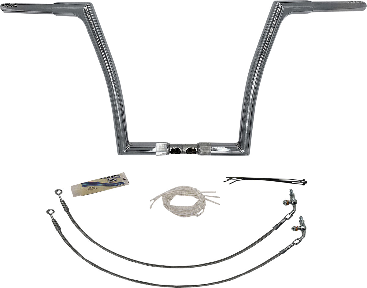 FAT BAGGERS INC. 1-1/4" EZ Install Flat Top Handlebar Kit