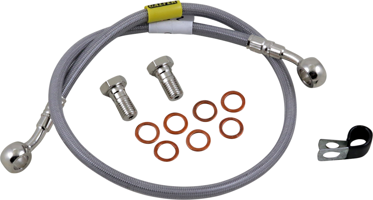 Gbrakes Brake Line Kit - Stainless Steel 2008-2018 Kawasaki KLR650