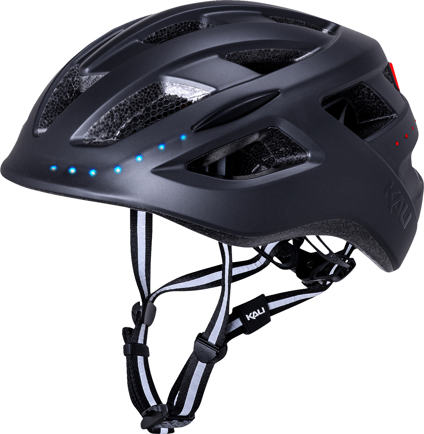 KALI Central Lit Solid Bicycle Helmet