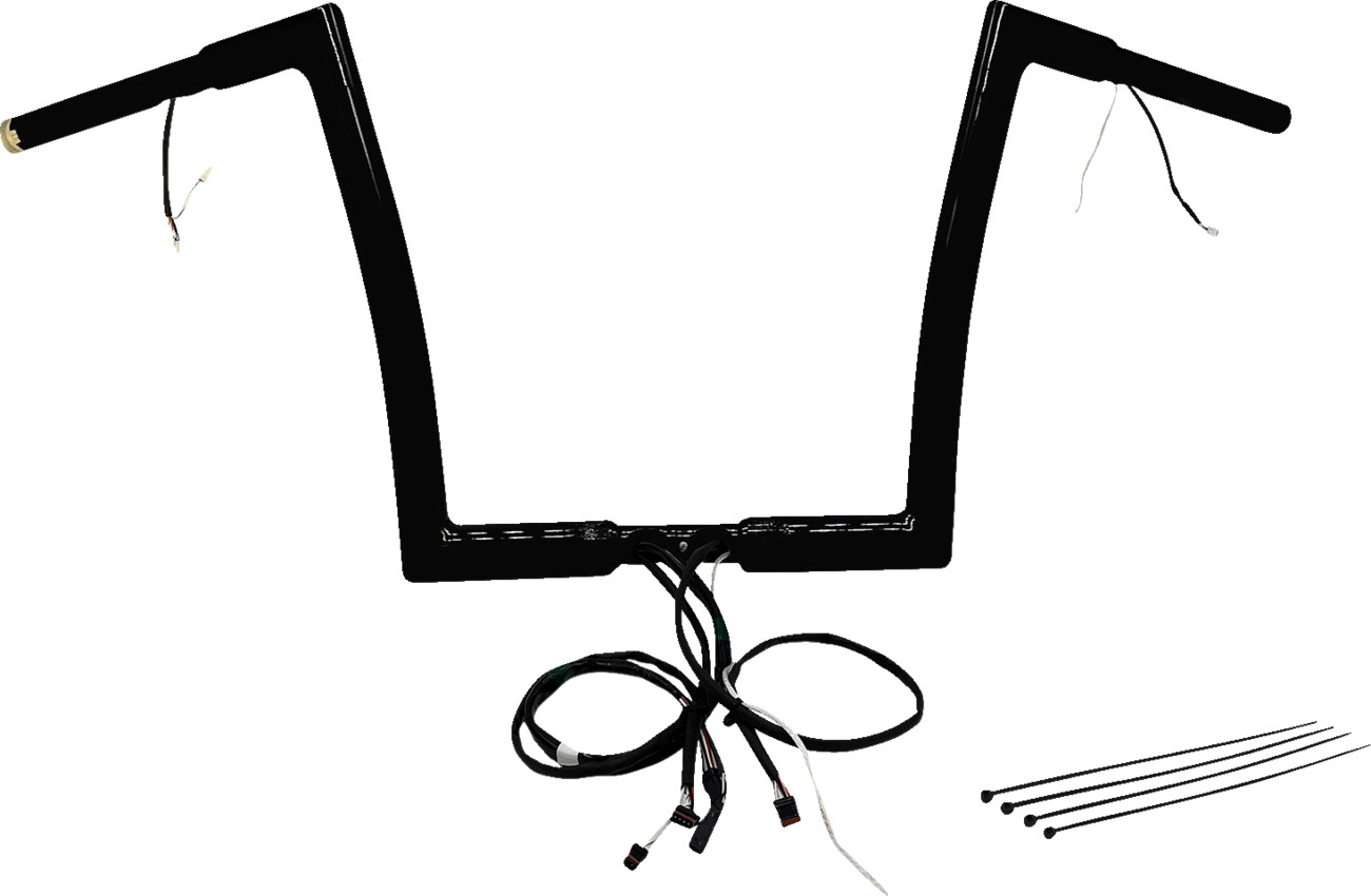 FAT BAGGERS INC. EZ Install Wired 1-1/4" Flat Top Handlebar Kit