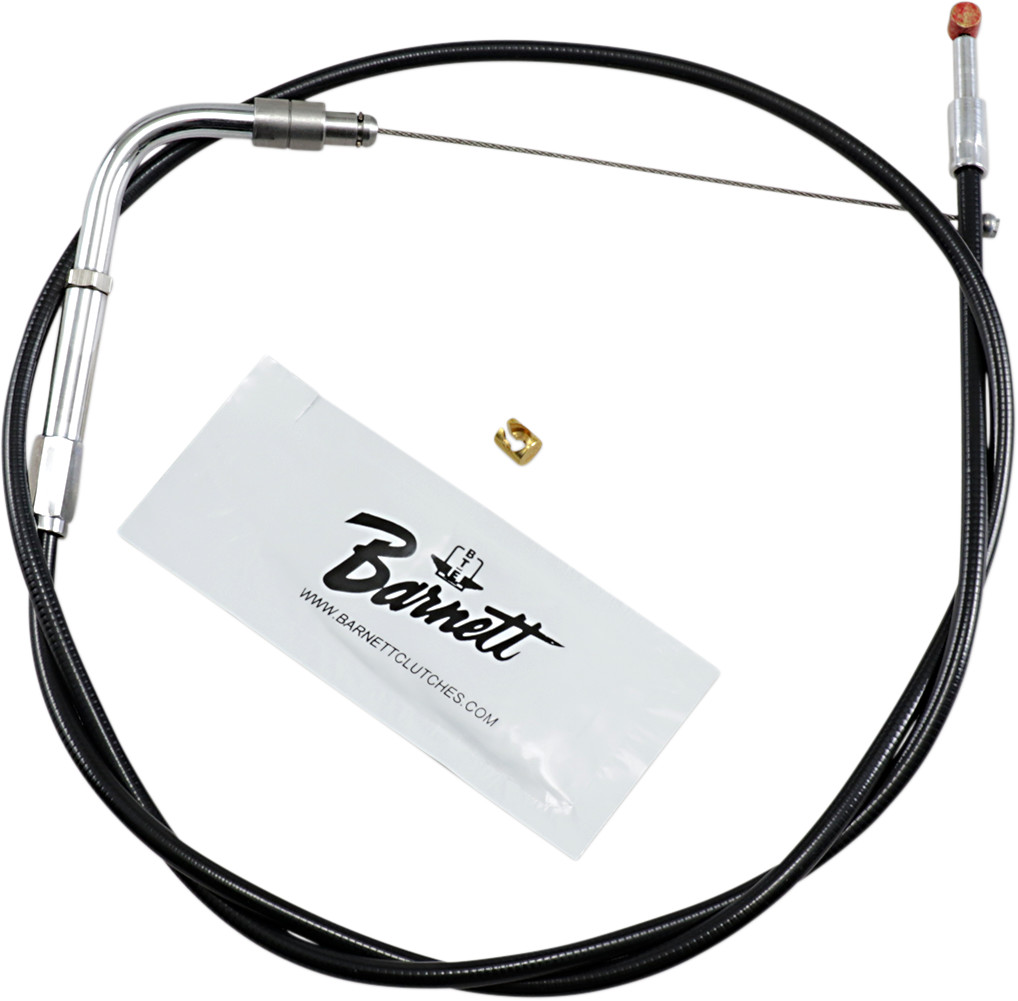BARNETT Black Vinyl Throttle/Idle Cable