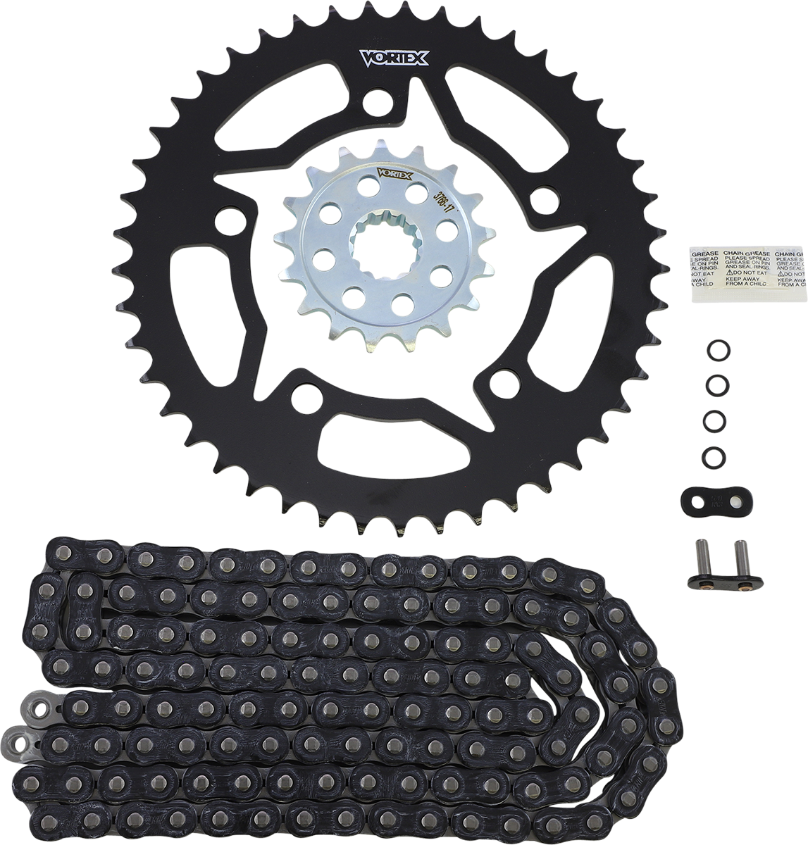 VORTEX Chain and Sprocket Kit