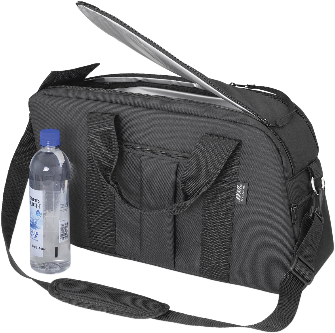 Show chrome King Kooler Saddlebag
