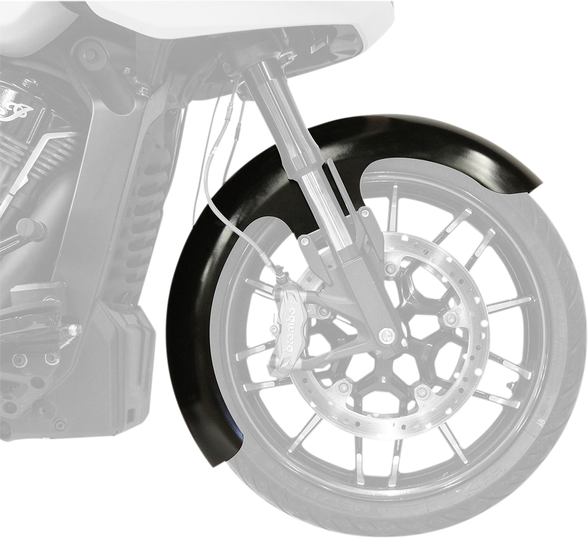 Klock Werks Tire Hugger Series Front Fender For Indian Challenger / Pursuit 2020-2025
