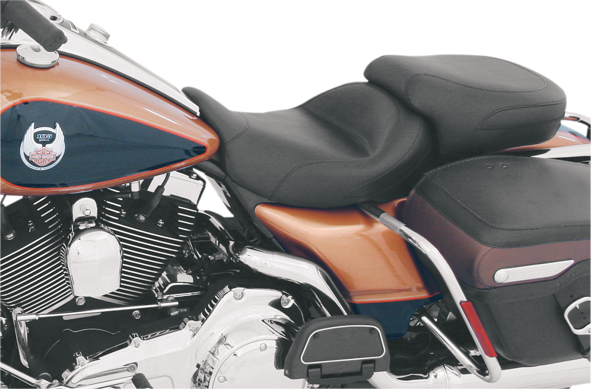 Mustang Standard Touring Solo Seat For Harley Touring 2008-2025
