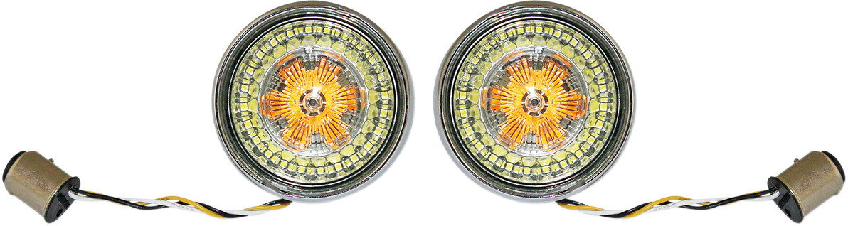 CUSTOM DYNAMICS ProBEAM® Ringz Bullet Bezel LED Turn Signal