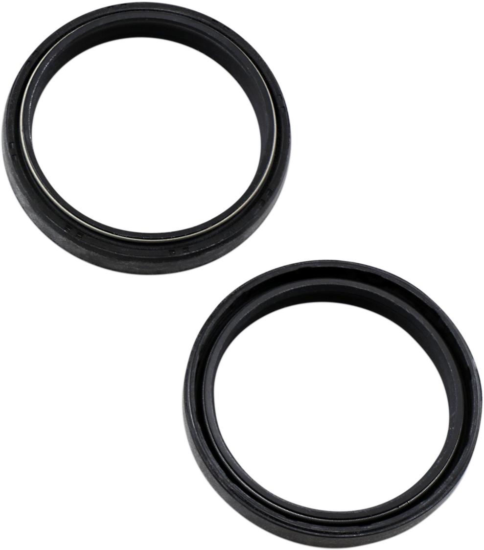 Parts unlimited Front Fork Seals - 48 mm ID x 58.1 mm OD x 8.5/10.5 mm T Yamaha/Kawasaki/Honda