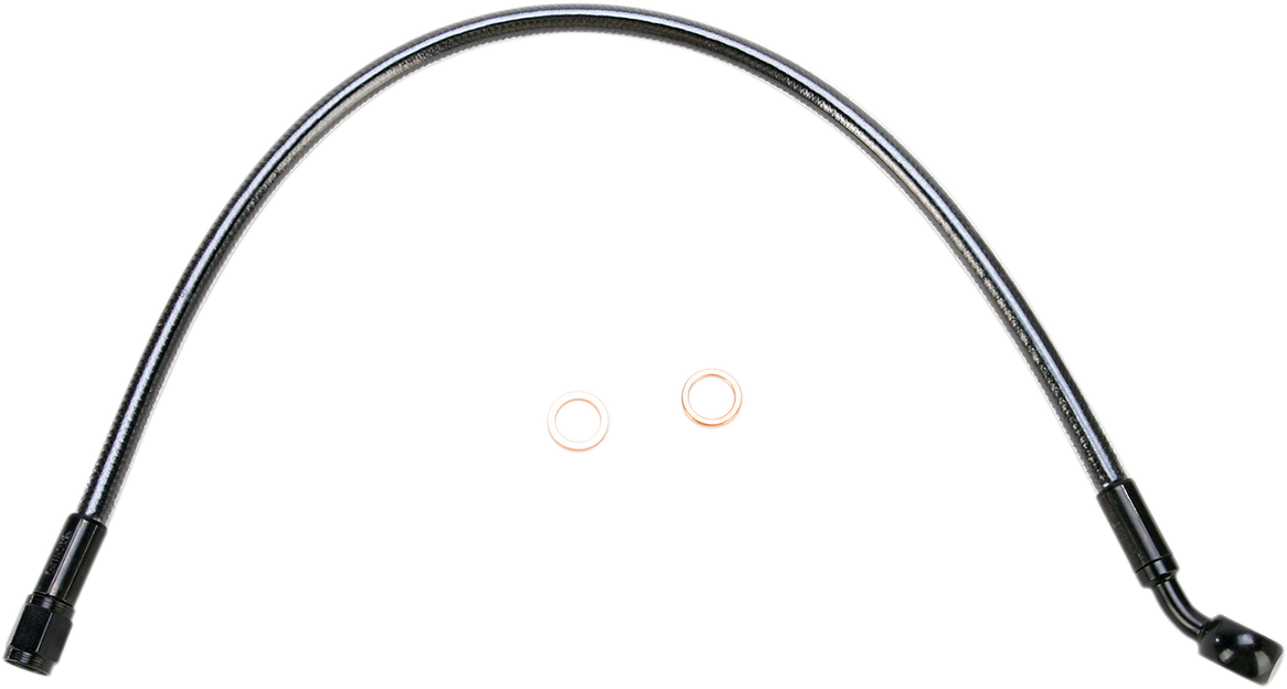 MAGNUM SHIELDING Designer Series Braided Non-ABS Front Brake Line Kit