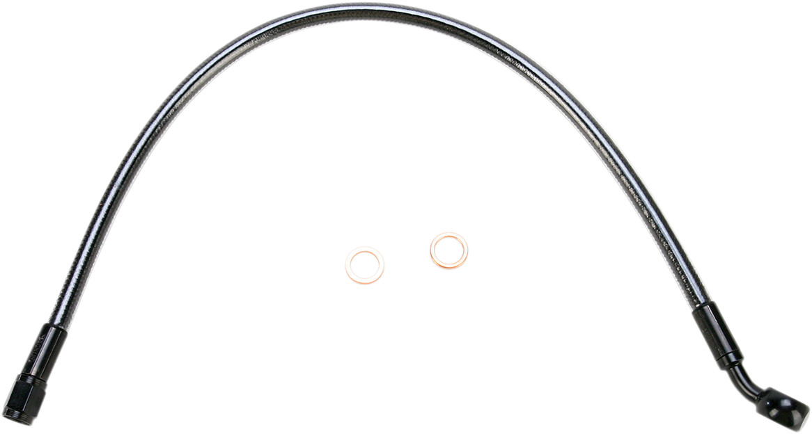 MAGNUM SHIELDING Designer Series Braided Non-ABS Front Brake Line Kit