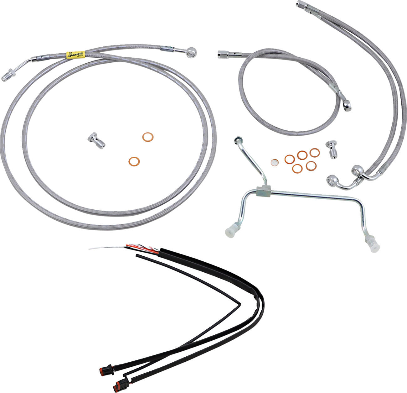 Burly Handlebar Cable Installation Kit For Harley Street Glide 2017-2020