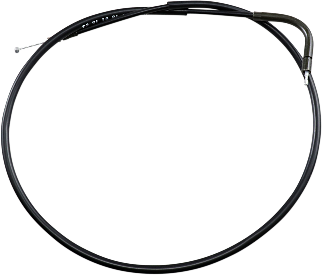 Motion pro Black Vinyl Choke Cable - '87-'04 Kawasaki Bayou/Prairie