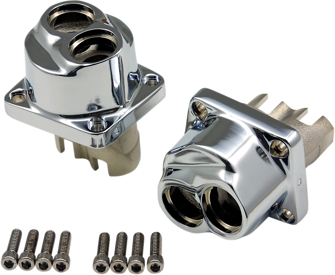 Drag specialties Lifter Blocks - Chrome - Evolution/Big Twin Harley Davidson