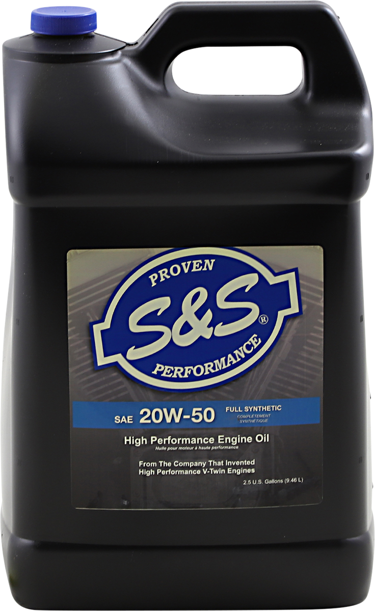 S&S CYCLE High Performance Synthetic 20W-50 Engine Oil