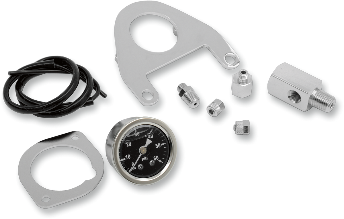 Drag Specialties Oil Pressure Gauge Kit