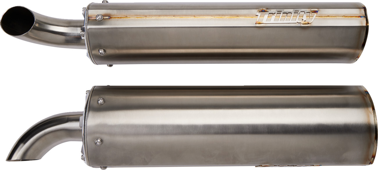 TRINITY RACING Stainless Steel Slip-On Muffler