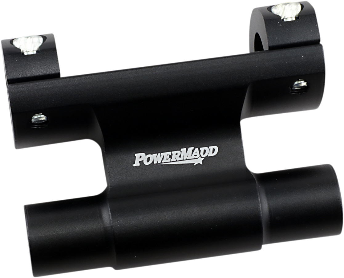 Powermadd Powerriser 475 Pivoting Handlebar Risers - 2-1/4" x 4-3/4" - Oversized Handlebars